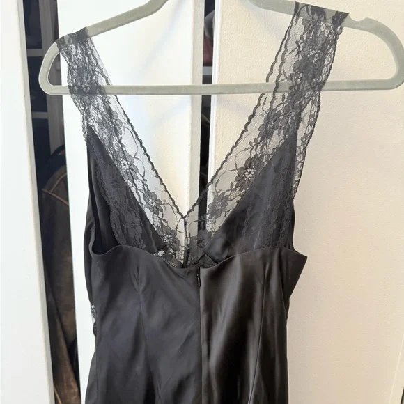 NWT MAJORELLE Black Cami Midi Dress - Picture 6 of 6